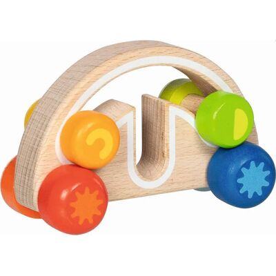 Goki Véhicule en Bois Twirly-wirly - Jouet Goki Véhicule en Bois Twirly-wirly - Jouet