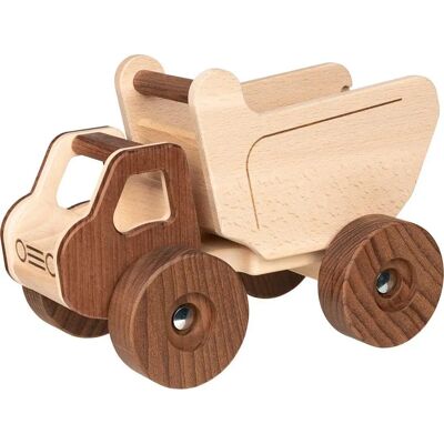 Goki 55882 Holz-Kippauto Natur - Spielzeugtruck Goki 55882 Holz-Kippauto Natur - Spielzeugtruck
