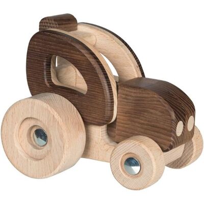 Goki 55911 Natural Wooden Toy Tractor - Toy Tractor Goki 55911 Natural Wooden Toy Tractor - Toy Tractor