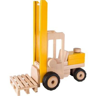 Goki Holz Gabelstapler - Kindersicher, Verstellbar, 36x17.5x39cm Goki Holz Gabelstapler - Kindersicher, Verstellbar, 36x17.5x39cm