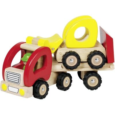 Goki Rood Bouwvoertuig - 34,0 x 8,5 x 12,5 cm Goki Rood Bouwvoertuig - 34,0 x 8,5 x 12,5 cm