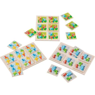 GOKI 12x17,5cm Kinderspiel - Memory 36 Fliesen GOKI 12x17,5cm Kinderspiel - Memory 36 Fliesen
