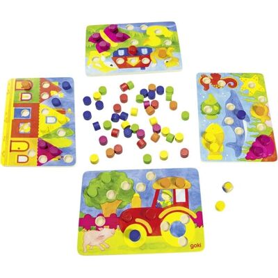 Goki 56705 Gioco di Dadi - Colorato ed Educativo Goki 56705 Gioco di Dadi - Colorato ed Educativo