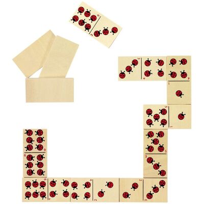 Gollnest & Kiesel Jeu de Dominos Coccinelles - Jeu pour Enfants - Publicité Gollnest & Kiesel Jeu de Dominos Coccinelles - Jeu pour Enfants - Publicité