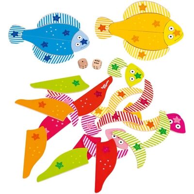 Goki 56832 - Gioco educativo di pesci colorati per bambini - Giocattolo educativo Goki 56832 - Gioco educativo di pesci colorati per bambini - Giocattolo educativo