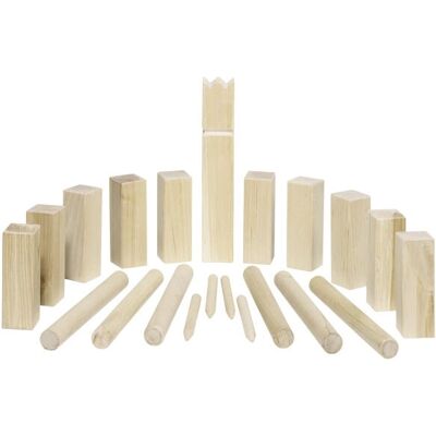 Goki 56874 Europäisches Buchen Wikingerspiel - Geschicklichkeitsspiel Goki 56874 Europäisches Buchen Wikingerspiel - Geschicklichkeitsspiel
