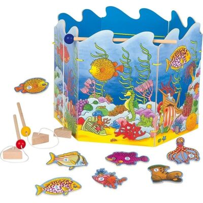 Goki Angelsportspiel - Magnetangeln für Kinder - Blau Goki Angelsportspiel - Magnetangeln für Kinder - Blau