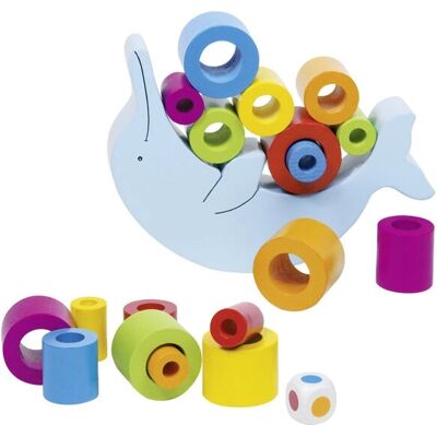 Goki 56901 - Jeu d'équilibre en bois - Dauphin - Jeu d'équilibre - Publicité Goki 56901 - Jeu d'équilibre en bois - Dauphin - Jeu d'équilibre - Publicité
