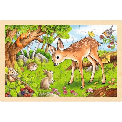 Goki Puzzle en Bois Cerf - Puzzle Goki Puzzle en Bois Cerf - Puzzle