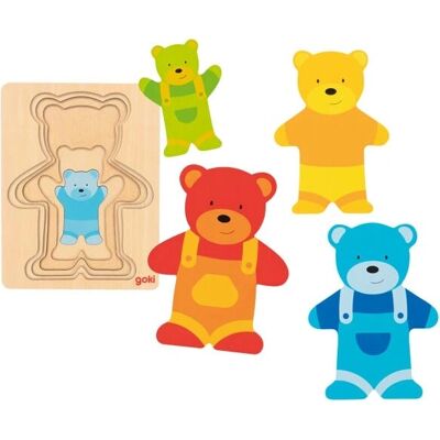 Goki 57449 Mehrschichtenpuzzle - Puzzle Goki 57449 Mehrschichtenpuzzle - Puzzle