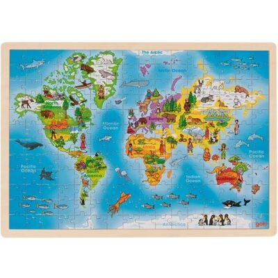 Goki 57460 Wooden Puzzle Our World - Puzzle Goki 57460 Wooden Puzzle Our World - Puzzle
