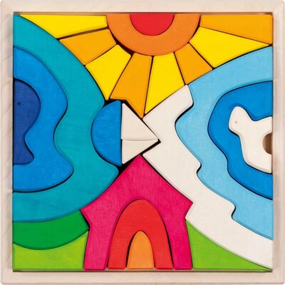 Goki Evolution: Mosaik & Puzzle Kleiner Weißer Bär - Puzzle für Kinder Goki Evolution: Mosaik & Puzzle Kleiner Weißer Bär - Puzzle für Kinder