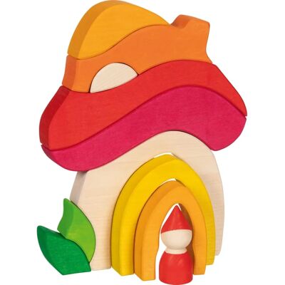 Goki Wooden Toy House - Eco-friendly, Handcrafted, Multifunctional Goki Wooden Toy House - Eco-friendly, Handcrafted, Multifunctional