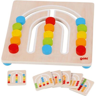 Goki 58436 Mehrfarbig Holz Sortierbrett - Lerntoy Goki 58436 Mehrfarbig Holz Sortierbrett - Lerntoy