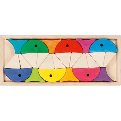 Goki Multicolored Fish Building Blocks - Educational Toy for Kids 2+ Goki Multicolored Fish Building Blocks - Educational Toy for Kids 2+