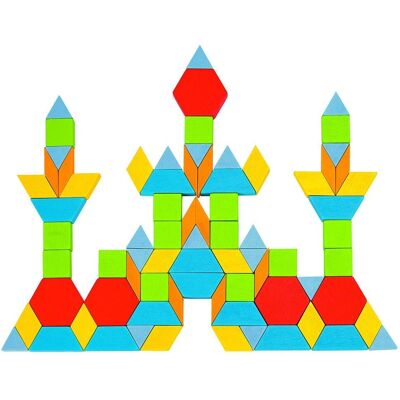 Goki Model 58557 - Geometric Shapes Construction Set Goki Model 58557 - Geometric Shapes Construction Set
