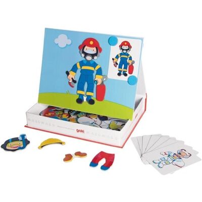Goki Magnetická hra na oblékání - 43 kusů pro děti 3+ Goki Magnetická hra na oblékání - 43 kusů pro děti 3+
