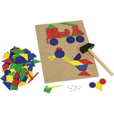 Goki XXL Hammer and nail game motor skills toy - Spielzeug Goki XXL Hammer and nail game motor skills toy - Spielzeug
