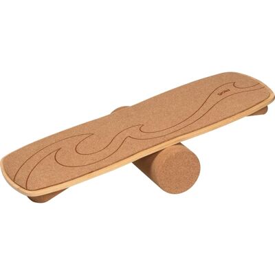GOKI Balance board - WAIKIKI BEACH 60x24x4cm mit roller kork - Kinderspiel GOKI Balance board - WAIKIKI BEACH 60x24x4cm mit roller kork - Kinderspiel