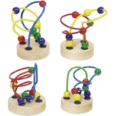 Goki Babyspielzeug - Mini Perlenlabyrinth - Feinmotorik - Bunt Goki Babyspielzeug - Mini Perlenlabyrinth - Feinmotorik - Bunt