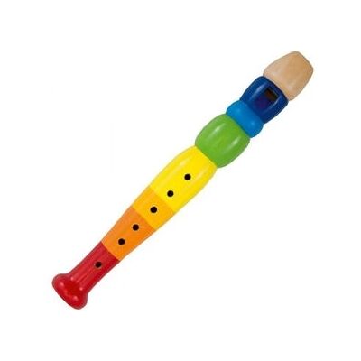 Goki Holzblockflöte - Regenbogen - 20 cm - Lernspielzeug Goki Holzblockflöte - Regenbogen - 20 cm - Lernspielzeug