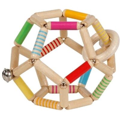 Goki Elastik Holzball Babyspielzeug - Greifling Goki Elastik Holzball Babyspielzeug - Greifling