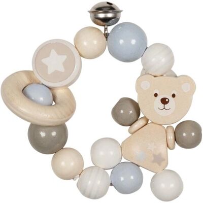 Goki 65204 Spielzeug - Motorik, Holzrassel für Babys Goki 65204 Spielzeug - Motorik, Holzrassel für Babys