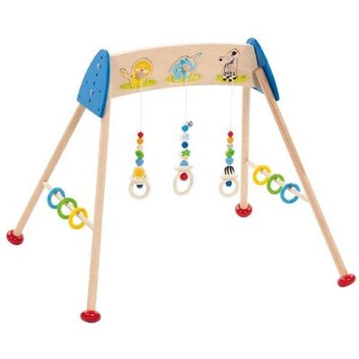 Goki Baby Gym - Buntes Holzspielzeug Goki Baby Gym - Buntes Holzspielzeug