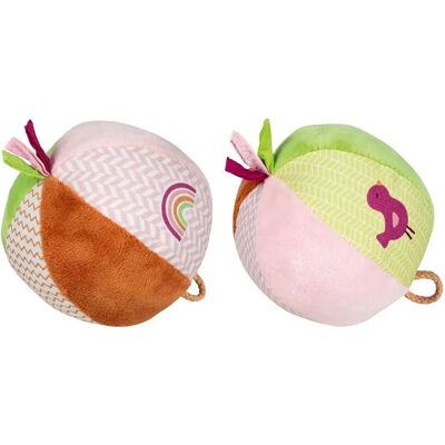 Goki Rosa Grün Regenbogen Vogel Weiche Ball - Spielzeug Goki Rosa Grün Regenbogen Vogel Weiche Ball - Spielzeug
