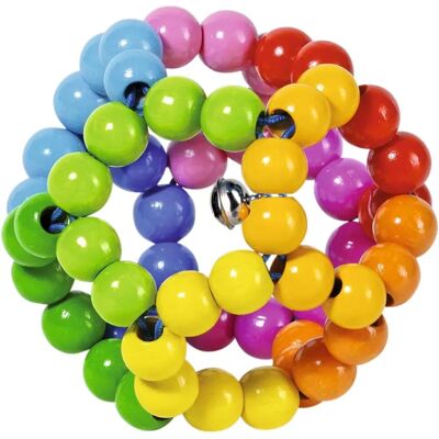 Goki Baby Holz Greifling Regenbogen - Babyspielzeug Goki Baby Holz Greifling Regenbogen - Babyspielzeug