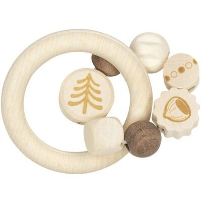 Goki 65332 Holz Rassel - Babyspielzeug Goki 65332 Holz Rassel - Babyspielzeug