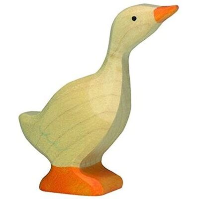 Holztiger Gans Holzfigur - Fantasi-Spiel Dekoration Holztiger Gans Holzfigur - Fantasi-Spiel Dekoration