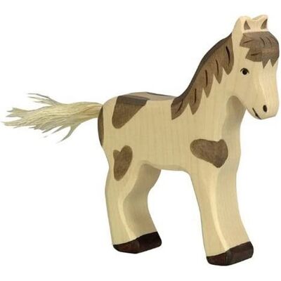 Holztiger Houtpaardje - Handgemaakt in Europa - 10 x 2,3 x 12 cm - Actiefiguur Holztiger Houtpaardje - Handgemaakt in Europa - 10 x 2,3 x 12 cm - Actiefiguur