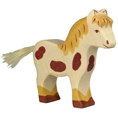 Figurka kucyka Holztiger - Drewniana Zabawka - Europejskie Rzemiosło Figurka kucyka Holztiger - Drewniana Zabawka - Europejskie Rzemiosło