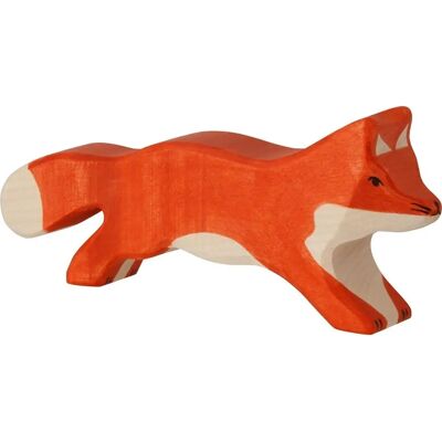 Figurine en bois Holztiger Renard - Orange - Jouer & Décorer Figurine en bois Holztiger Renard - Orange - Jouer & Décorer