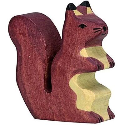 Figurine en bois Holztiger Écureuil - Jouets d'action - Publicité Figurine en bois Holztiger Écureuil - Jouets d'action - Publicité