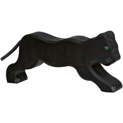 Figurine Panthère Noire Holztiger - Jouet en Bois - Figuras de Acción - Publicité Figurine Panthère Noire Holztiger - Jouet en Bois - Figuras de Acción - Publicité