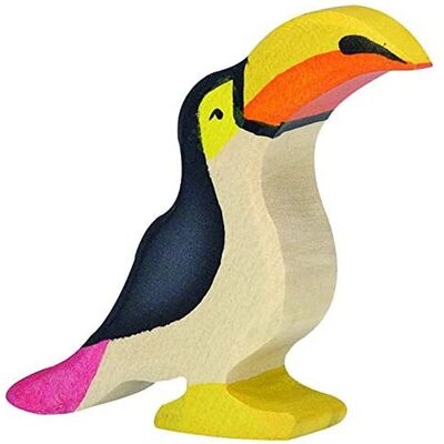 Figurine en Bois Tukan Holztiger - Jouet Animal Figurine en Bois Tukan Holztiger - Jouet Animal