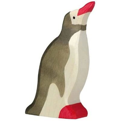 Holztiger Niebieski Pingwin Drewniana Figurka - Dekoracja dla Dzieci Holztiger Niebieski Pingwin Drewniana Figurka - Dekoracja dla Dzieci