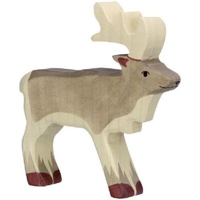 Holztiger Rentier - Holzfigur - Weihnachtsschmuck Holztiger Rentier - Holzfigur - Weihnachtsschmuck