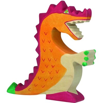 Holztiger Rode Draak Houten Figuur - Houten Figuur Holztiger Rode Draak Houten Figuur - Houten Figuur
