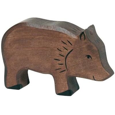 Holztiger Holzfigur - Braun/Gelb - 11,7 x 3 x 7,1 cm - Figuren Holztiger Holzfigur - Braun/Gelb - 11,7 x 3 x 7,1 cm - Figuren