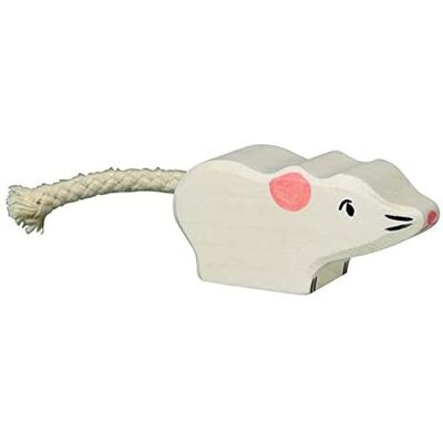 Holztiger houten muis figuur - Creatief speelgoed voor kinderen Holztiger houten muis figuur - Creatief speelgoed voor kinderen