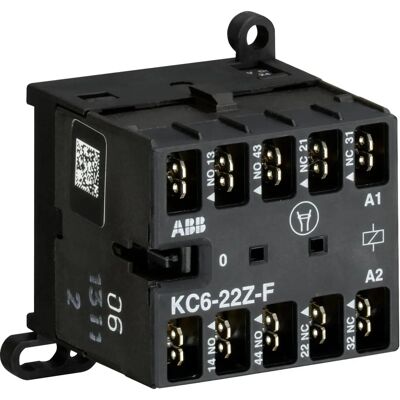 ABB KC6-22Z-F-04 Relais électrique - Compact, 4 broches, 4A ABB KC6-22Z-F-04 Relais électrique - Compact, 4 broches, 4A