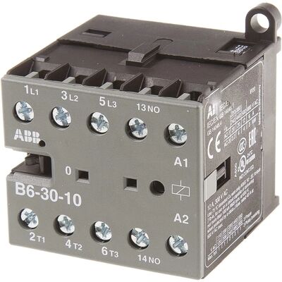ABB B6-30-10 Kleinschütz - 3-polig 110-127V 4kW ABB B6-30-10 Kleinschütz - 3-polig 110-127V 4kW