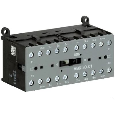 ABB Contacteur VB6-30-01-230AC - 3 pôles, 20A, 240V Bobine, 4kW - Publicité ABB Contacteur VB6-30-01-230AC - 3 pôles, 20A, 240V Bobine, 4kW - Publicité