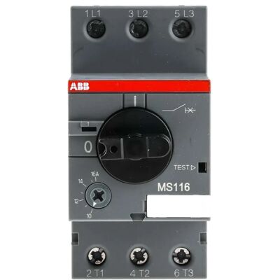 ABB Motorbeschermingsschakelaar MS 116-16,0 ABB Motorbeschermingsschakelaar MS 116-16,0