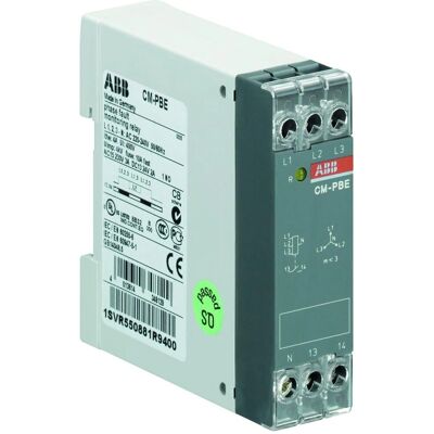 Relais de surveillance de phase ABB - 220-440V, délai 0,15s - Détection de perte de phase - Publicité Relais de surveillance de phase ABB - 220-440V, délai 0,15s - Détection de perte de phase - Publicité