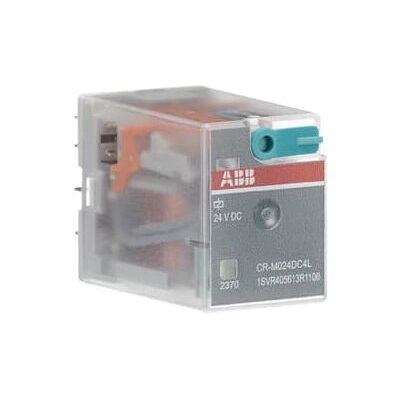 ABB CR-M024DC4L Relais - Interrupteur Industriel 4 Contacts - Gris - Publicité ABB CR-M024DC4L Relais - Interrupteur Industriel 4 Contacts - Gris - Publicité
