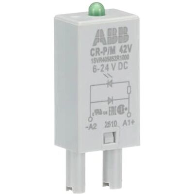 ABB CR-P/M42V - LED Grün 6-24VDC Relais ABB CR-P/M42V - LED Grün 6-24VDC Relais